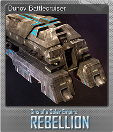 Series 1 - Card 5 of 15 - Dunov Battlecruiser