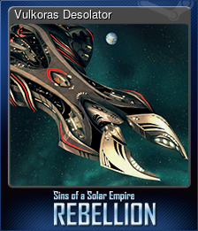 Series 1 - Card 15 of 15 - Vulkoras Desolator