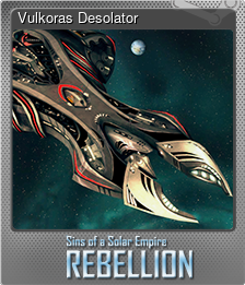 Series 1 - Card 15 of 15 - Vulkoras Desolator