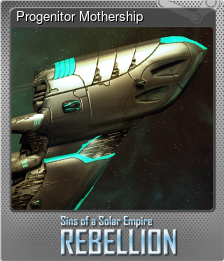 Series 1 - Card 10 of 15 - Progenitor Mothership