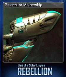 Series 1 - Card 10 of 15 - Progenitor Mothership