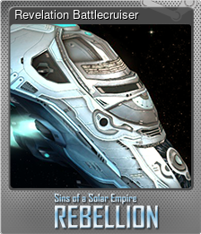 Series 1 - Card 14 of 15 - Revelation Battlecruiser