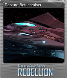 Series 1 - Card 13 of 15 - Rapture Battlecruiser