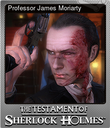 Series 1 - Card 5 of 8 - Professor James Moriarty