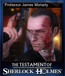 Series 1 - Card 5 of 8 - Professor James Moriarty