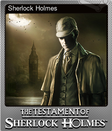 Series 1 - Card 1 of 8 - Sherlock Holmes