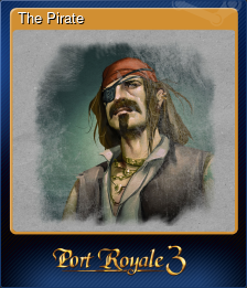 Series 1 - Card 3 of 8 - The Pirate