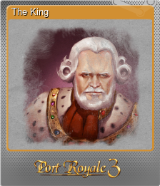 Series 1 - Card 1 of 8 - The King