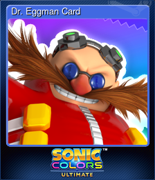 Series 1 - Card 12 of 15 - Dr. Eggman Card