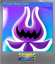 Series 1 - Card 9 of 15 - Purple Wisp Card