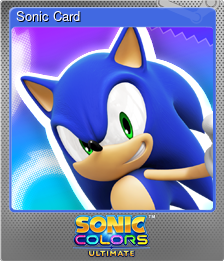 Series 1 - Card 11 of 15 - Sonic Card