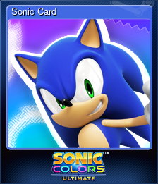 Series 1 - Card 11 of 15 - Sonic Card