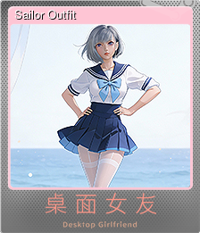 Series 1 - Card 8 of 15 - Sailor Outfit