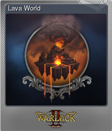 Series 1 - Card 6 of 9 - Lava World