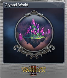 Series 1 - Card 2 of 9 - Crystal World