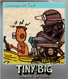 Series 1 - Card 5 of 5 - Concept Art Taxi