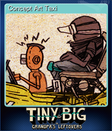 Series 1 - Card 5 of 5 - Concept Art Taxi