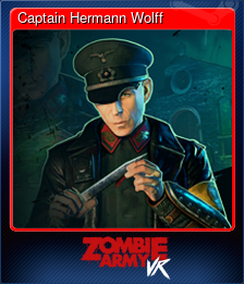 Series 1 - Card 3 of 7 - Captain Hermann Wolff