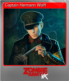 Series 1 - Card 3 of 7 - Captain Hermann Wolff