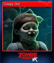 Series 1 - Card 1 of 7 - Creepy Doll