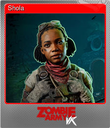 Series 1 - Card 6 of 7 - Shola