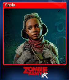 Series 1 - Card 6 of 7 - Shola