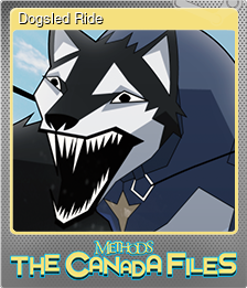 Series 1 - Card 5 of 6 - Dogsled Ride
