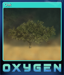 Series 1 - Card 4 of 8 - Oak