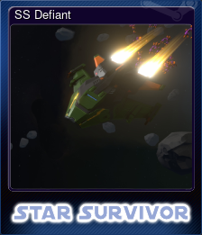 Series 1 - Card 6 of 6 - SS Defiant