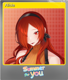 Series 1 - Card 4 of 6 - Alicia