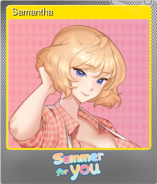 Series 1 - Card 3 of 6 - Samantha