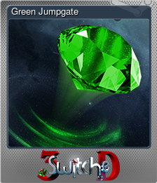 Series 1 - Card 3 of 6 - Green Jumpgate
