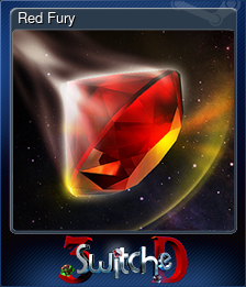 Series 1 - Card 1 of 6 - Red Fury