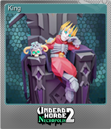 Series 1 - Card 4 of 6 - King