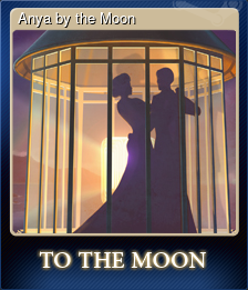 Series 1 - Card 1 of 6 - Anya by the Moon