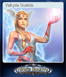 Series 1 - Card 9 of 10 - Valkyrie Gudrida