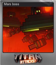 Series 1 - Card 3 of 5 - Mars boss