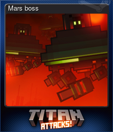 Series 1 - Card 3 of 5 - Mars boss