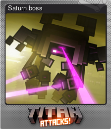 Series 1 - Card 4 of 5 - Saturn boss