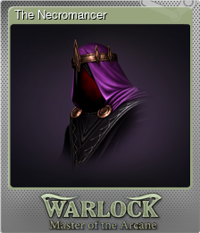 Series 1 - Card 2 of 8 - The Necromancer