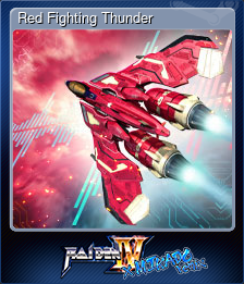 Series 1 - Card 1 of 9 - Red Fighting Thunder