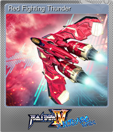 Series 1 - Card 1 of 9 - Red Fighting Thunder