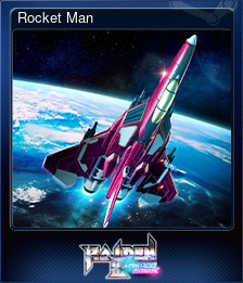 Series 1 - Card 4 of 7 - Rocket Man