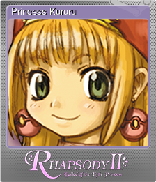 Series 1 - Card 5 of 5 - Princess Kururu