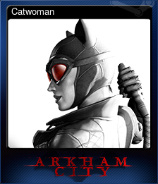 Series 1 - Card 2 of 7 - Catwoman