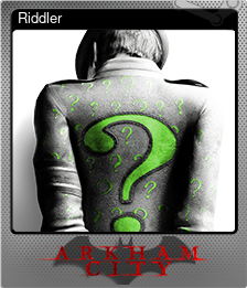 Series 1 - Card 6 of 7 - Riddler