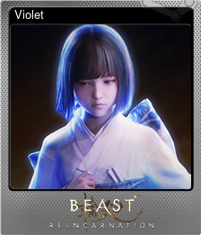 Series 1 - Card 3 of 6 - Violet