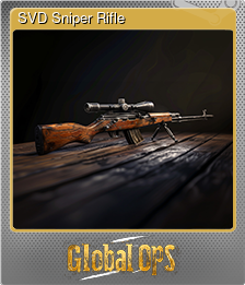 Series 1 - Card 4 of 5 - SVD Sniper Rifle