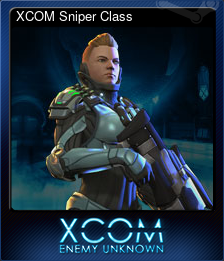 Series 1 - Card 8 of 9 - XCOM Sniper Class