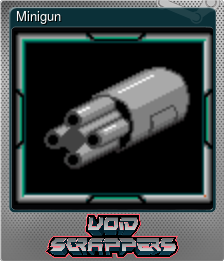 Series 1 - Card 9 of 12 - Minigun